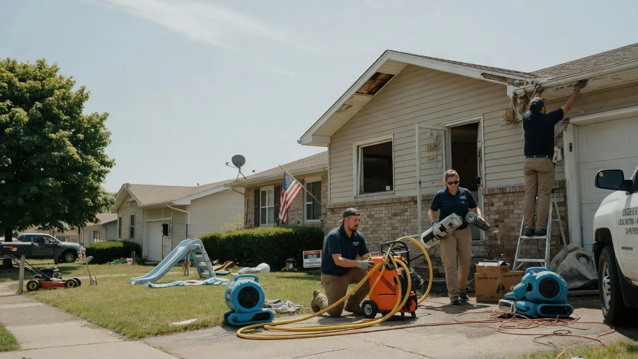 Water Damage Restoration in Edwards, IL near me